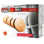 CRAZY BULL Vagina-Masturbator Modell 2 – mit verengenden Silikonringen