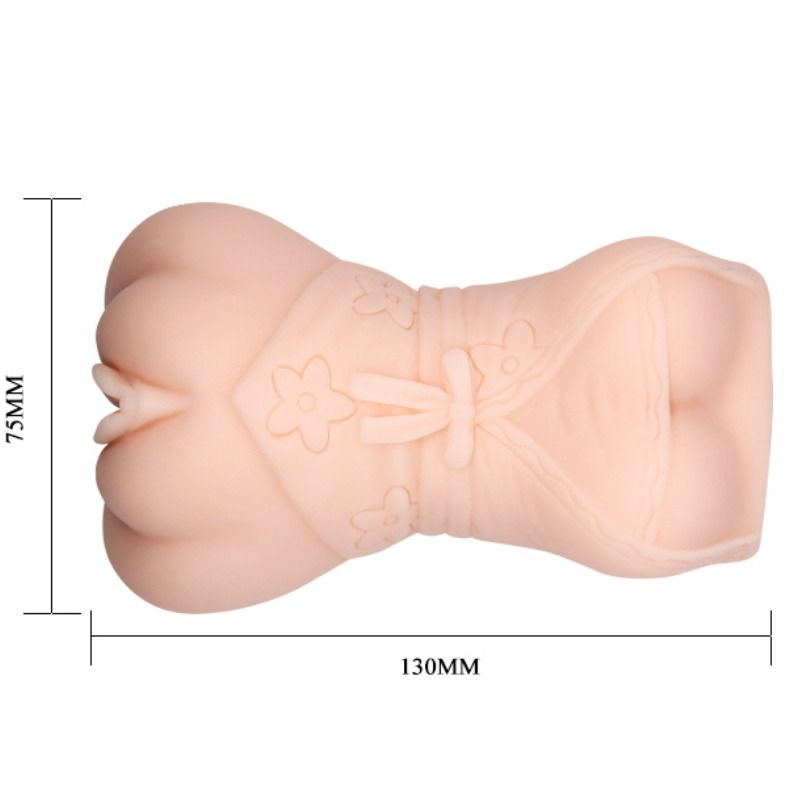 CRAZY BULL Waterskin Vagina-Masturbator Modell 4 – mit Selbstschmierung