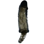 BAILE – Housse dextension de pénis avec sangle pour testicules noir 13.5 cm