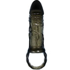 BAILE – Housse dextension de pénis avec sangle pour testicules noir 13.5 cm