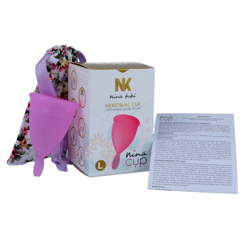NINA KIKÍ – MENSTRUAL CUP PURPLE – SIZE