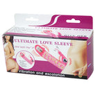 BAILE Ultimate Love Extender – Penishülle mit Vibration, 10 Rhythmen