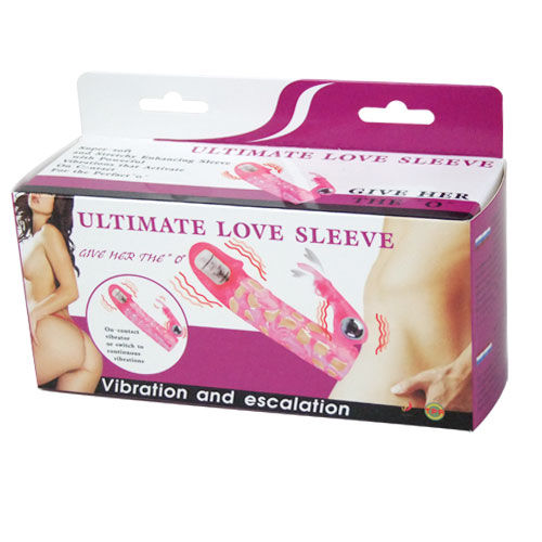 BAILE Ultimate Love Extender – Penishülle mit Vibration, 10 Rhythmen