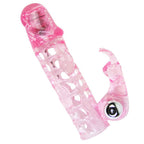 BAILE Ultimate Love Extender – Penishülle mit Vibration, 10 Rhythmen