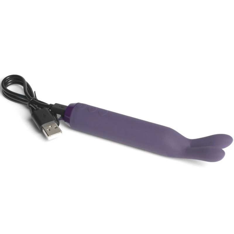JE JOUE Rabbit Bullet – Vibrierender Kugelvibrator mit Kaninchenohren, lila
