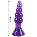 BAILE – Analplug aus Gelatine, 17 cm, lila
