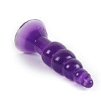 BAILE – Analplug aus Gelatine, 17 cm, lila