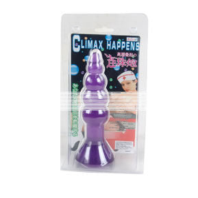 BAILE – Analplug aus Gelatine, 17 cm, lila