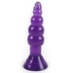 BAILE – Analplug aus Gelatine, 17 cm, lila