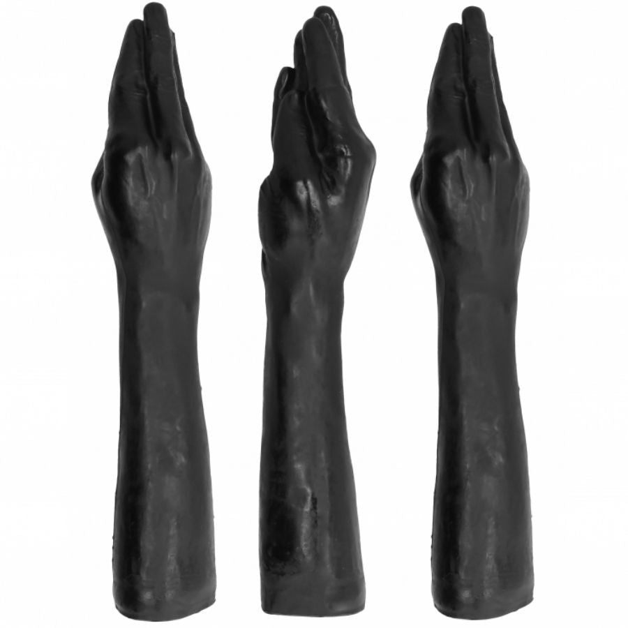 ALL BLACK – Riesiger Fisting-Dildo (Faust & Arm), 40 cm