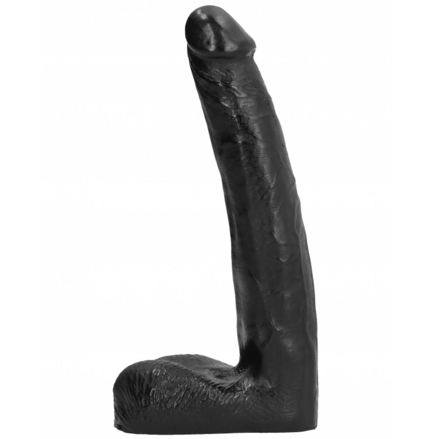 ALL BLACK – Gode réaliste 21 cm