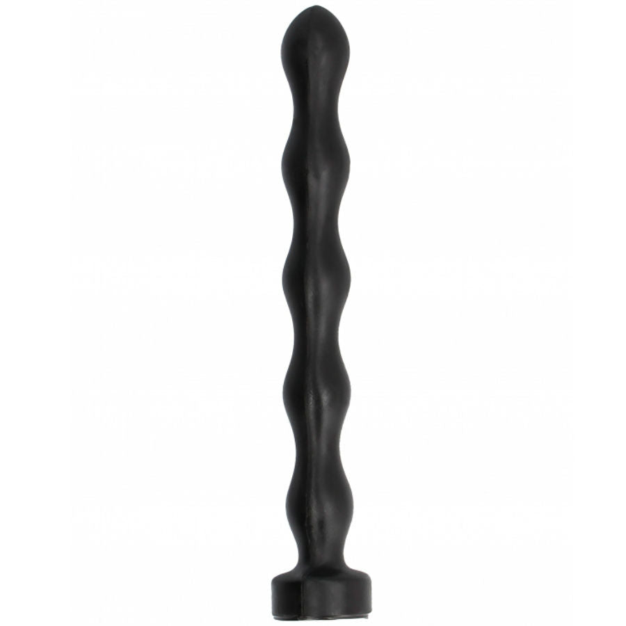 ALL BLACK – Plug sfera anale 32 cm