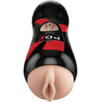 PDX Elite Pussy Stroker – Vibrierender Masturbator aus Fanta Flesh