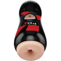 PDX Elite Anal Stroker – Vibrierender Masturbator aus Fanta Flesh
