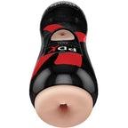 PDX Elite Anal Stroker – Vibrierender Masturbator aus Fanta Flesh