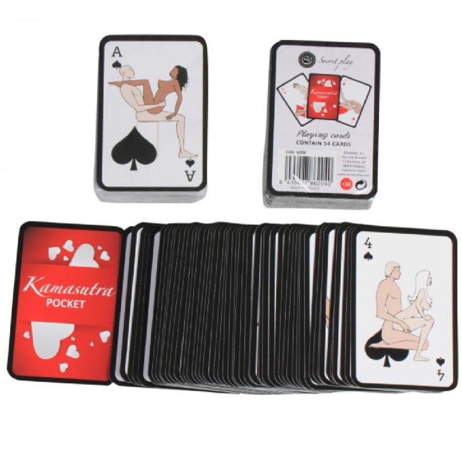 SECRETPLAY Pocket Kamasutra – Spielkarten