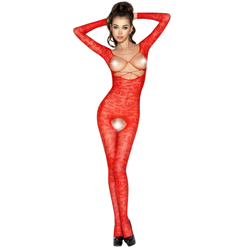 PASSION – FEMME BS031 BODYSTOCKING TAILLE UNIQUE
