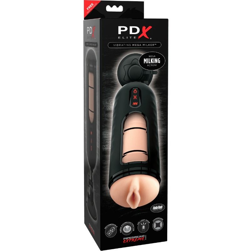 PDX Elite Vibrating Mega Milker – Méga  vibrant