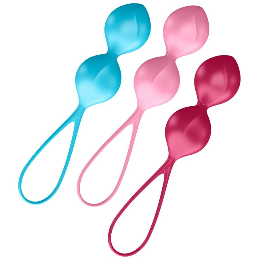 SATISFYER Loveballs Trainingsset 2 – Beckenboden-Kugeln