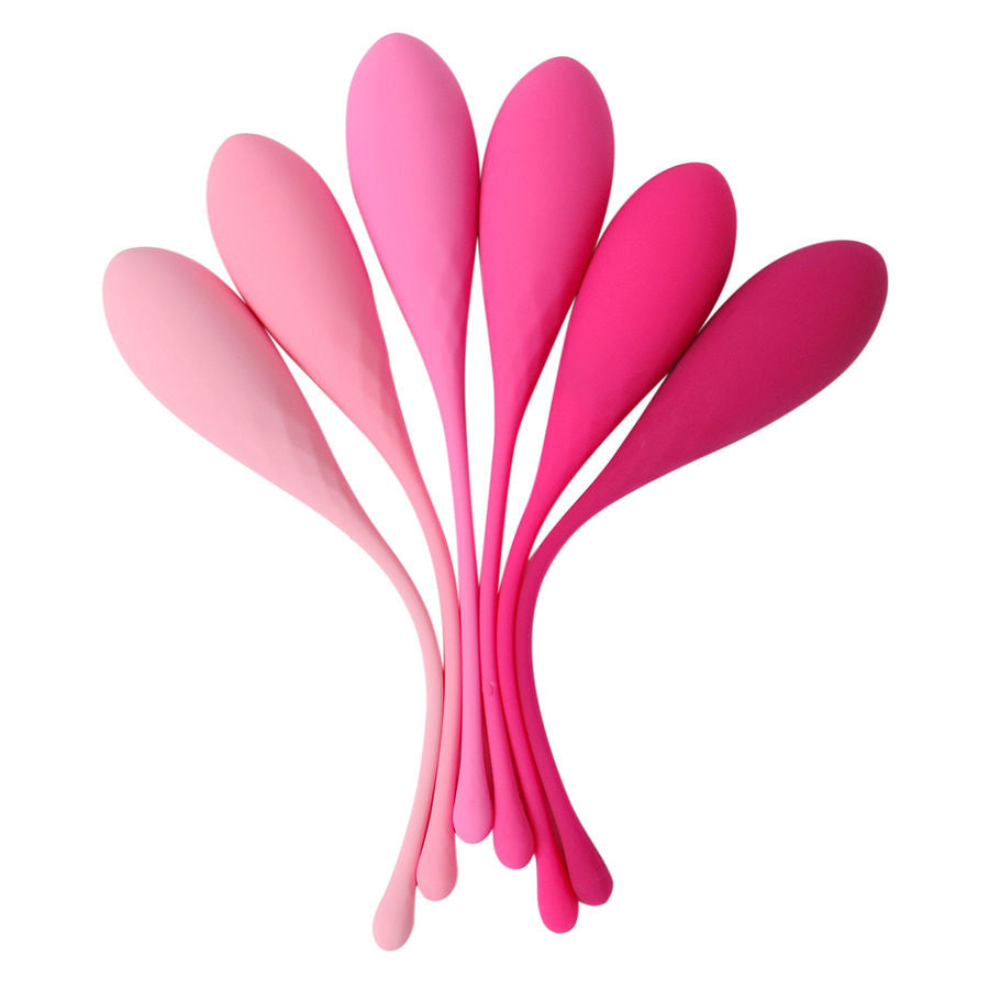 LESLIE Kegel Fit – Beckenbodentrainer-Set, 6-teilig