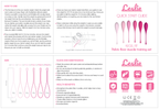 LESLIE Kegel Fit – Beckenbodentrainer-Set, 6-teilig
