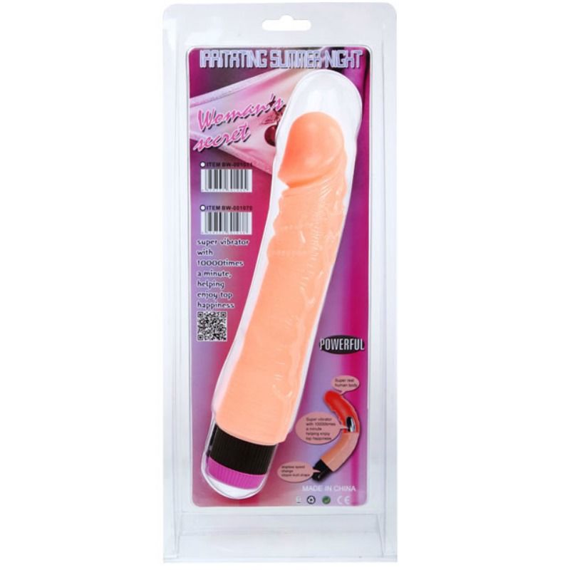 BAILE – Flexibler realistischer Vibrator, natur, 24 cm