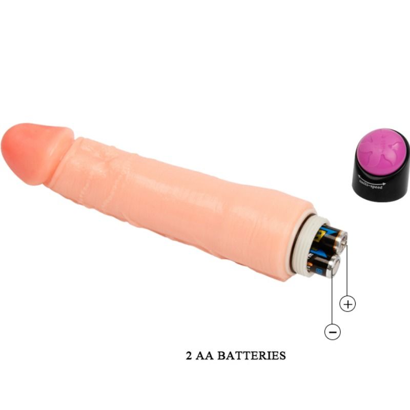 BAILE – Vibrateur réaliste flexible 25 cm