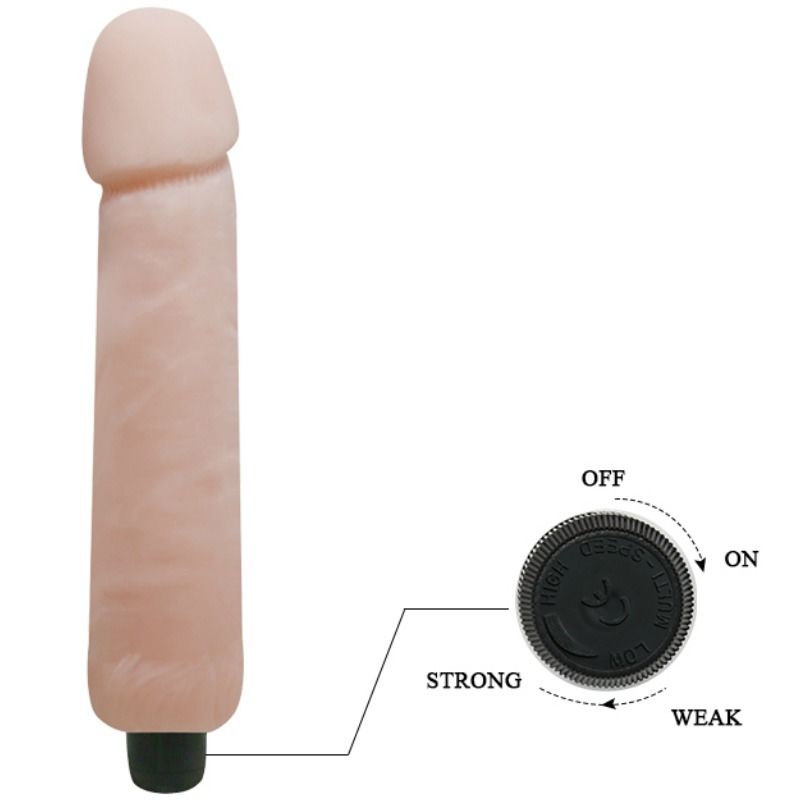 BAILE Love Companion – Realistischer Vibrationsdildo, 25 cm