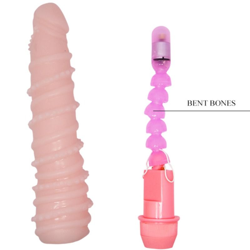 BAILE Flexi Vibe Sensual – Spiral vibrator 19.5 cm