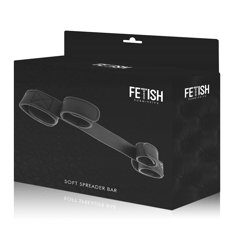 FETISH SUBMISSIVE – Bondage spreader bar with noprene lining