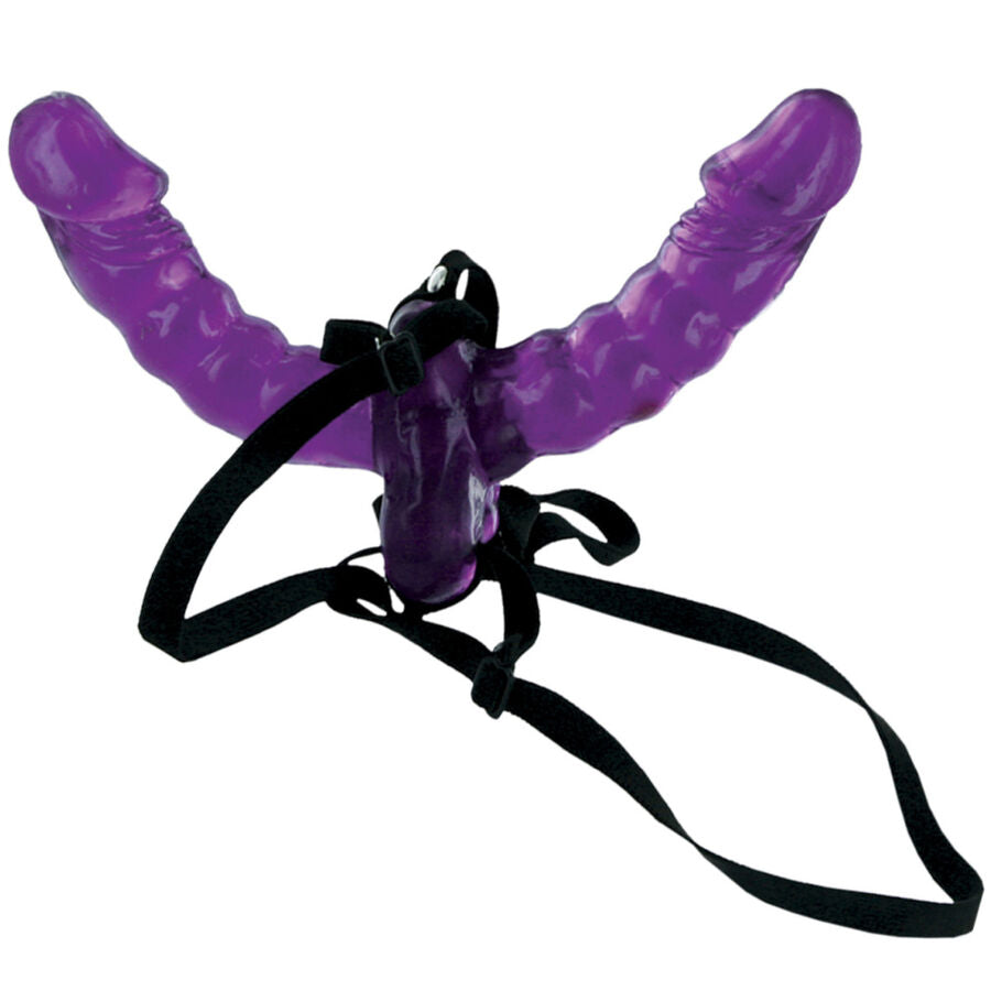 FETISH FANTASY SERIES – Double Delight Doppel-Dildo-Strap-On, 15 cm