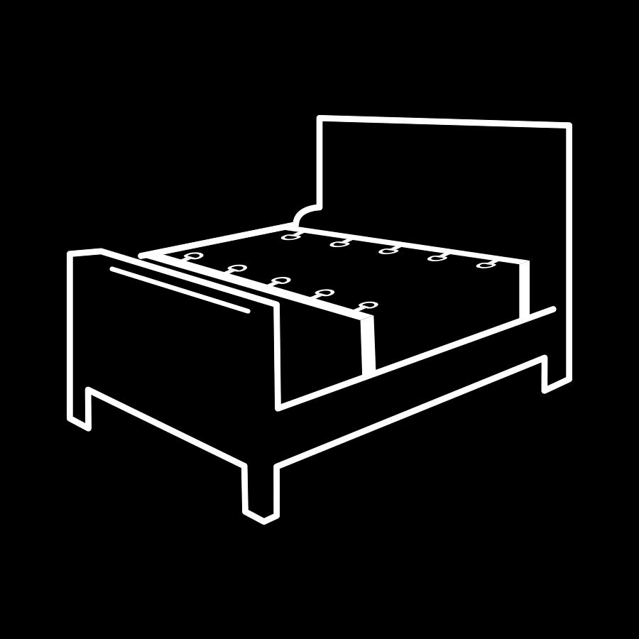 FETISH SUBMISSIVE – Set di cravatte da letto con fodera in noprene