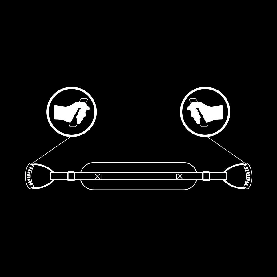 FETISH SUBMISSIVE – Doggy style harness with noprene lining