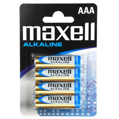 MAXELL – Batterie AAA, 4er-Set