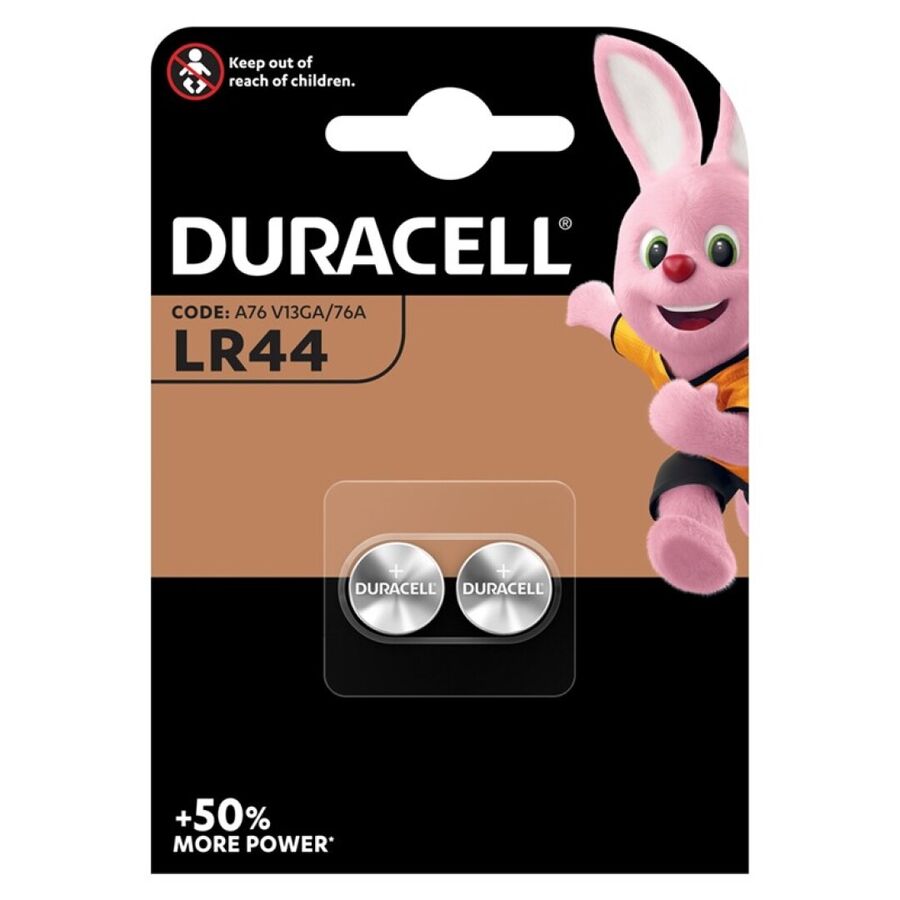 DURACELL LR44 – Pile 1,5V, 2 pièces