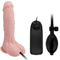 BAILE – Realistischer vibrierender und aufblasbarer Dildo, 18.8 cm