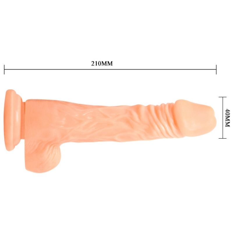 BAILE – Realistischer Vibrationsdildo mit Fernbedienung, PVC