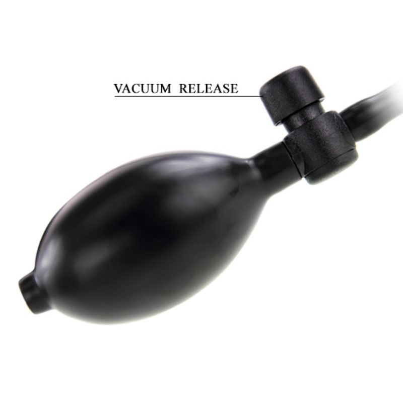 BAILE Bigger Joy – Aufblasbarer Latex-Dildo, 16 cm