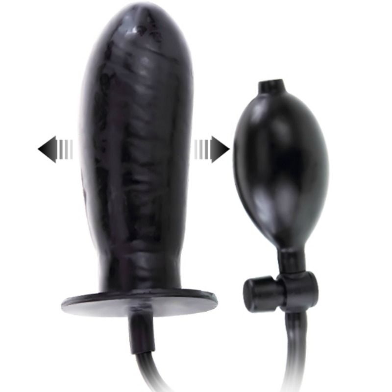 BAILE Bigger Joy – Aufblasbarer Latex-Dildo, 16 cm