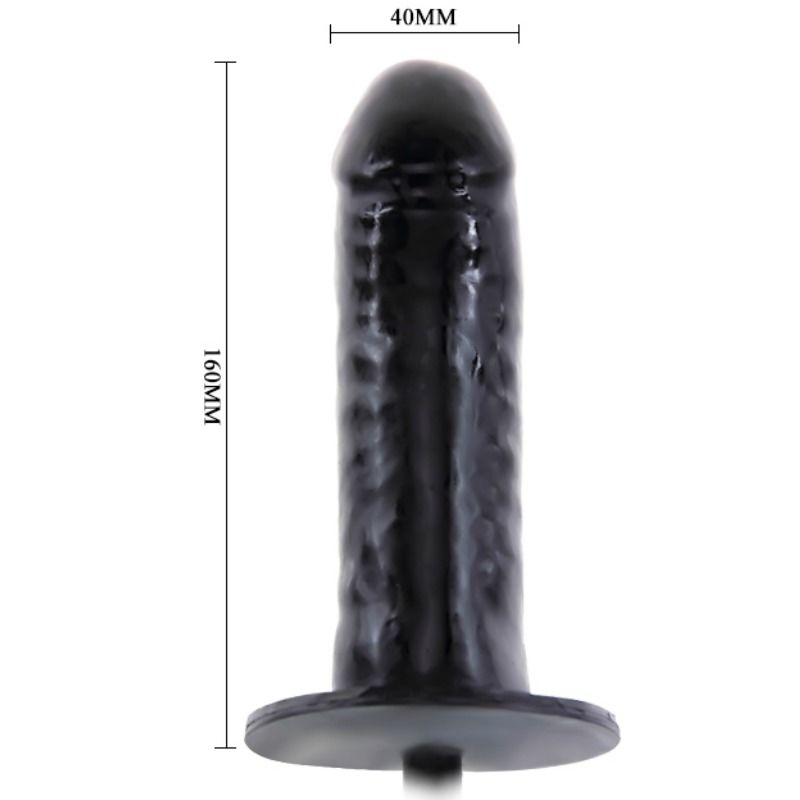 BAILE Bigger Joy – Aufblasbarer Latex-Dildo, 16 cm