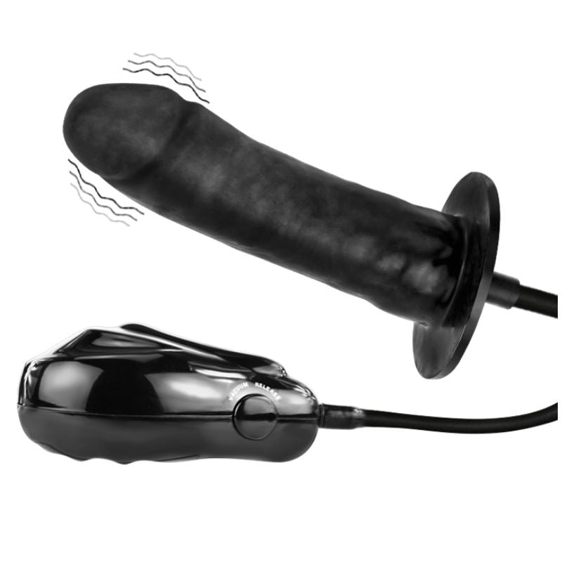 BAILE Bigger Joy – Aufblasbarer Dildo mit Vibration, 16 cm