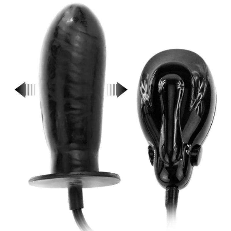 BAILE Bigger Joy – Aufblasbarer Dildo mit Vibration, 16 cm