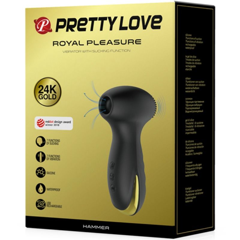 PRETTY LOVE Hammer – Smart  vibration and suction