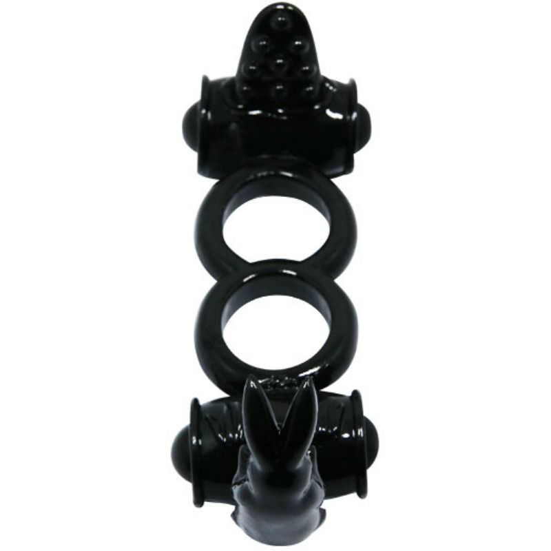 BAILE Sweet Ring – Doppelring mit Doppelhasen