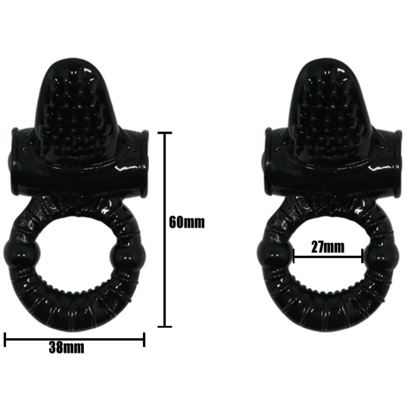 BAILE Sweet Ring – Vibrating Ring with textured rabbit