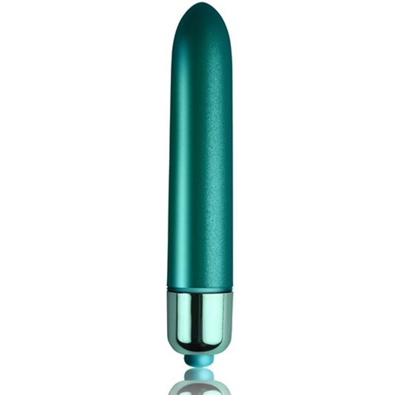 ROCKS-OFF Touch of Velvet – Vibrationskugel mit Pfauenfeder-Design