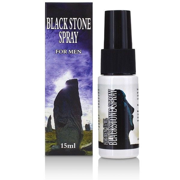 COBECO Black Stone – Spray retardant pierre noire pour homme 15ml