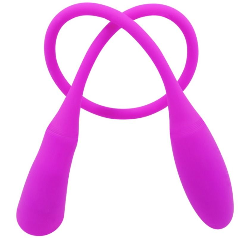 PRETTY LOVE Smart Snaky Vibe – Doppelvibrator für Paare, 2 Motoren