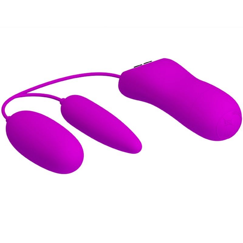 PRETTY LOVE Irma – Double oeuf vibrant