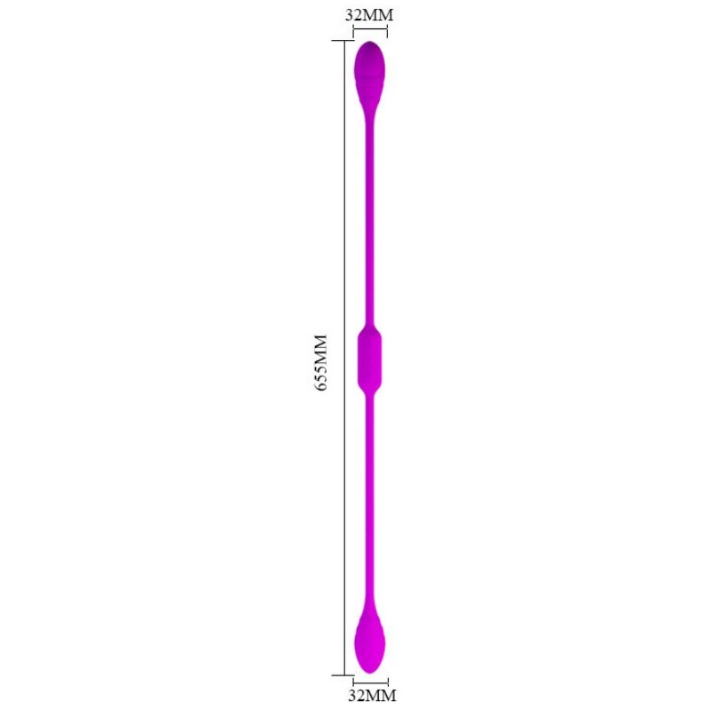 PRETTY LOVE Traumliebhaber – Flexibler Doppelvibrator, Unisex